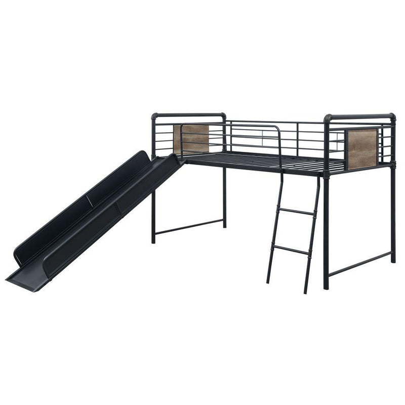 Acme Furniture Cordelia 38315 Twin Loft Bed with Slide IMAGE 4