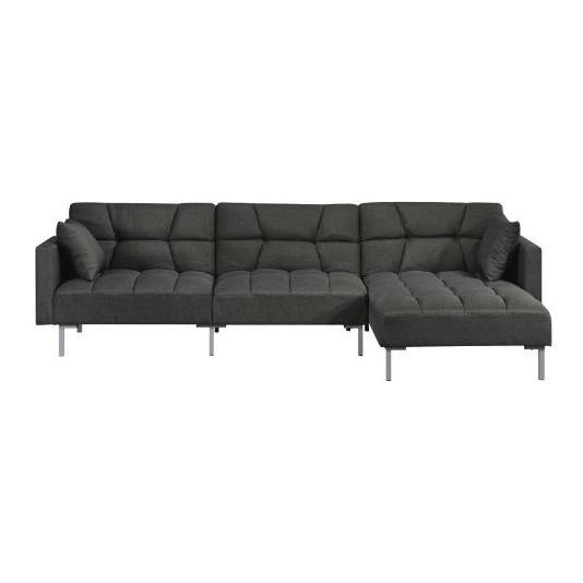 Acme Furniture Duzzy Fabric Full Sleeper Sectional 50485 IMAGE 1