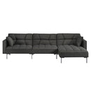 Acme Furniture Duzzy 50485 Reversible Adjustable Sectional Sofa IMAGE 2