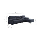 Acme Furniture Walcher 51900 Sectional Sofa IMAGE 8