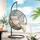 Acme Furniture Vinnie 45088 Patio Swing Chair with Stand IMAGE 1