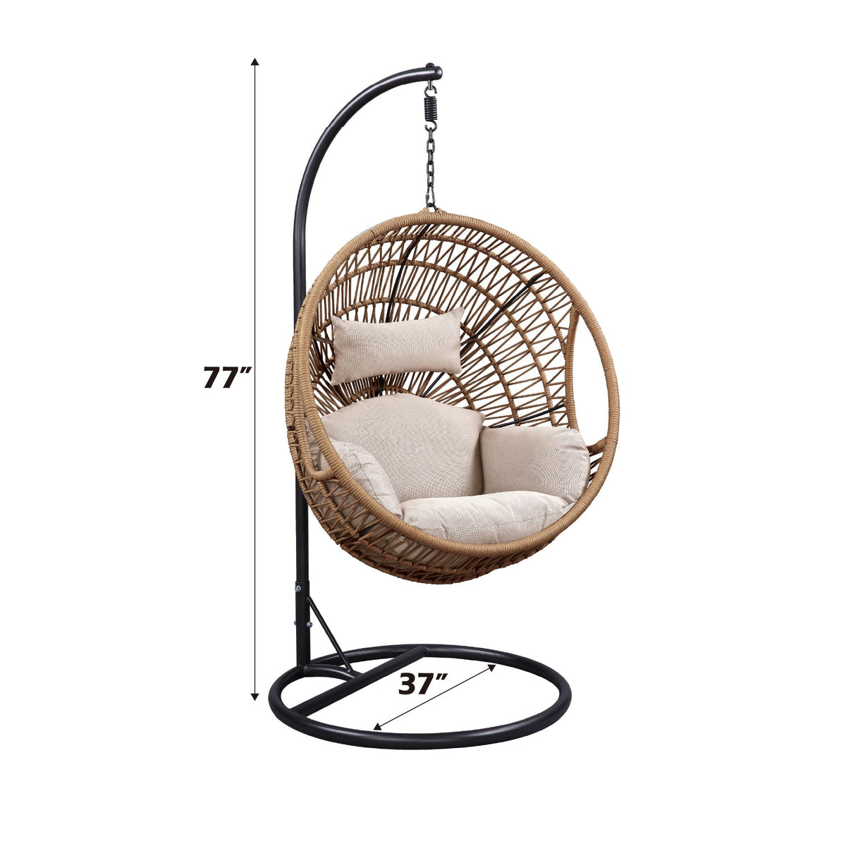 Acme Furniture Vasant 45088 Hanging Chair