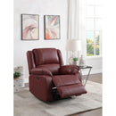 Acme Furniture Zuriel 52153 Power Recliner - Red IMAGE 7