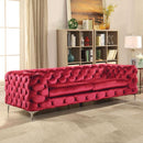 Acme Furniture Adam 52795 Sofa - Red IMAGE 1