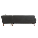 Acme Furniture Essick II 53040 Sectional Sofa - Black IMAGE 6