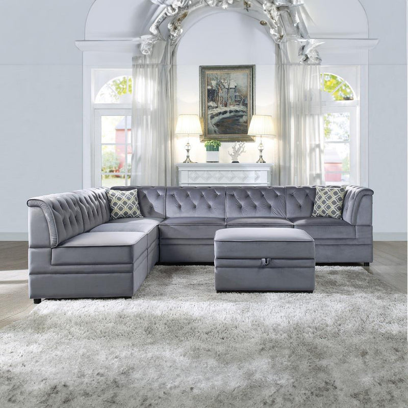 Acme Furniture Bois II 53307 Ottoman with Storage IMAGE 8