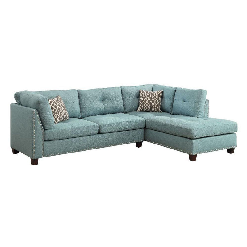 Acme Furniture Laurissa Fabric 2 pc Sectional 54395 IMAGE 2