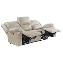 Acme Furniture Zuriel 54610 Power Motion Sofa - Beige IMAGE 3