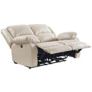 Acme Furniture Zuriel 54611 Power Motion Loveseat - Beige IMAGE 3