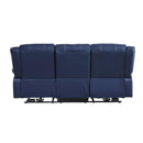 Acme Furniture Zuriel 54615 Power Motion Sofa - Blue IMAGE 5