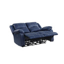 Acme Furniture Zuriel 54616 Power Motion Loveseat - Blue IMAGE 2