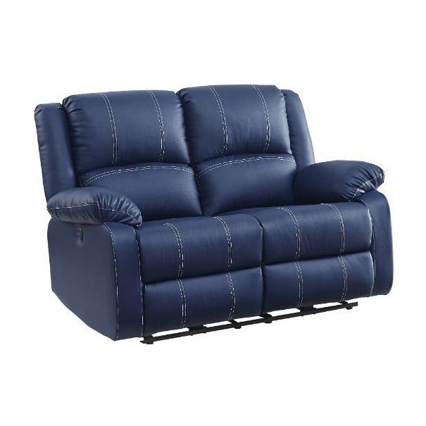 Acme Furniture Zuriel Power Reclining Polyurethane Loveseat 54616 IMAGE 2