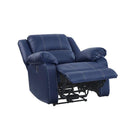Acme Furniture Zuriel 54617 Power Recliner - Blue IMAGE 2