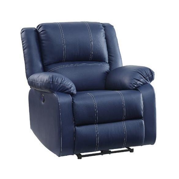 Acme Furniture Zuriel Power Polyurethane Recliner 54617 IMAGE 2