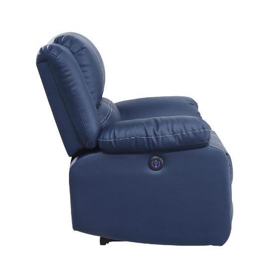 Acme Furniture Zuriel Power Polyurethane Recliner 54617 IMAGE 4