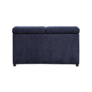 Acme Furniture Nekoda 55520 Storage Sleeper Sectional Sofa & Ottoman - Navy Blue IMAGE 12