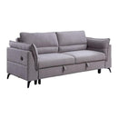 Acme Furniture Helaine 55560 Sleeper Sofa - Grey IMAGE 2
