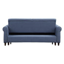 Acme Furniture Nichelle 55565 Sleeper Sofa - Blue IMAGE 5