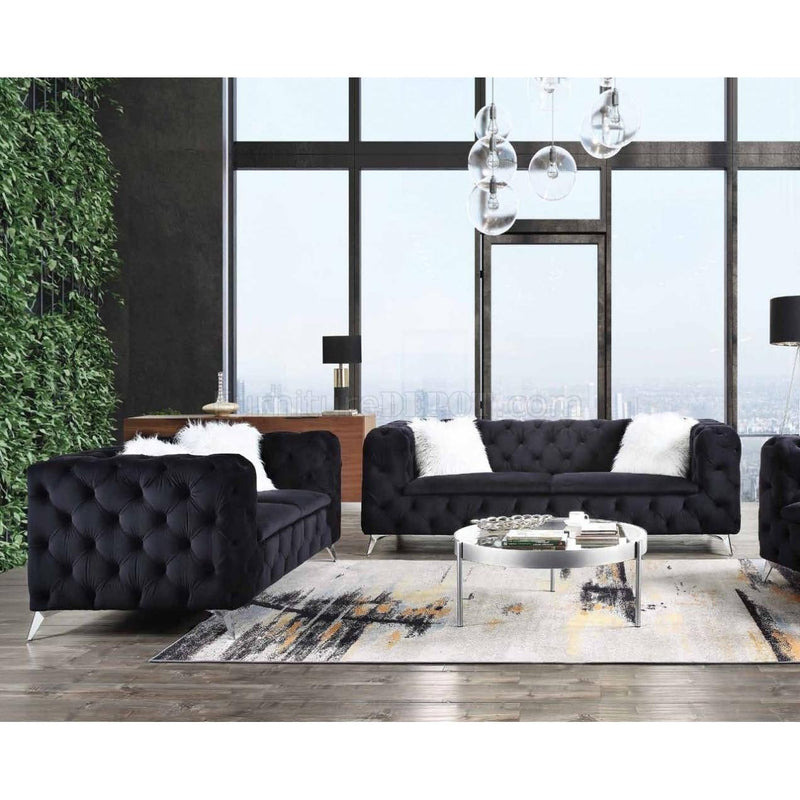 Acme Furniture Phifina Stationary Fabric Chair 55922 IMAGE 6