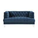 Acme Furniture Ansario 56456 Loveseat - Blue IMAGE 1
