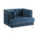 Acme Furniture Ansario 56457 Chair - Blue IMAGE 4
