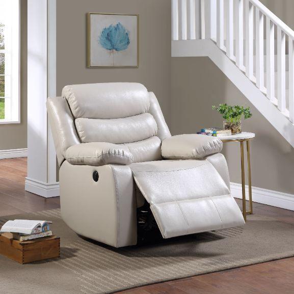 Acme Furniture Eilbra Polyurethane Recliner 56911 IMAGE 6