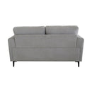 Acme Furniture Kyrene 56926 Loveseat - Light Grey IMAGE 4