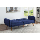Acme Furniture Bernstein 57190 Adjustable Sofa - Blue IMAGE 8