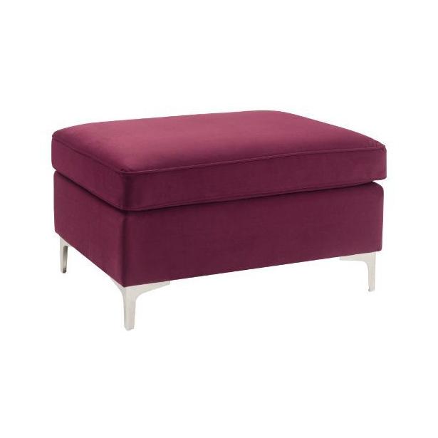 Acme Furniture Jaszira Fabric Ottoman 57335 IMAGE 2