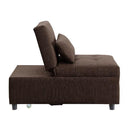 Acme Furniture Hidalgo 58245 Futon - Brown IMAGE 3