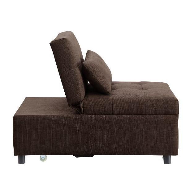 Acme Furniture Hidalgo Fabric Sleeper Chair 58245 IMAGE 3