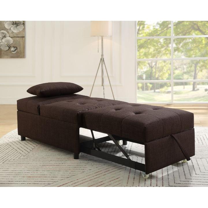 Acme Furniture Hidalgo Fabric Sleeper Chair 58245 IMAGE 8