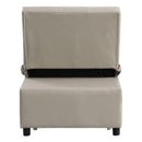 Acme Furniture Hidalgo 58246 Futon - Beige IMAGE 5