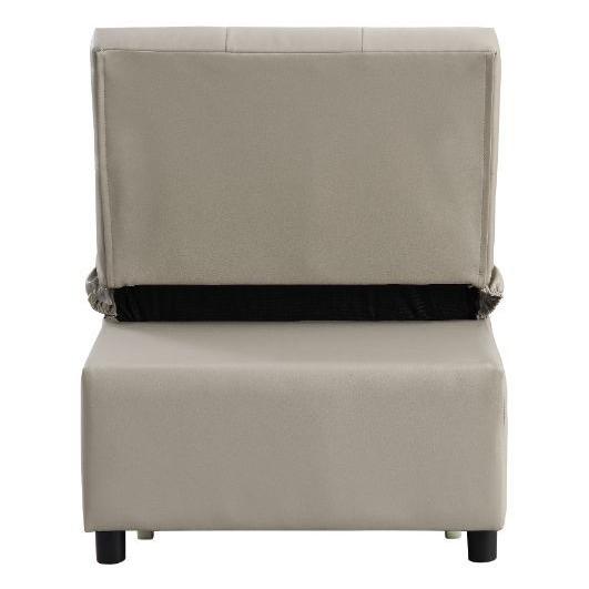 Acme Furniture Hidalgo Polyurethane Sleeper Chair 58246 IMAGE 5