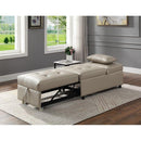 Acme Furniture Hidalgo 58246 Futon - Beige IMAGE 8