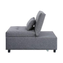 Acme Furniture Hidalgo 58247 Futon - Grey IMAGE 3