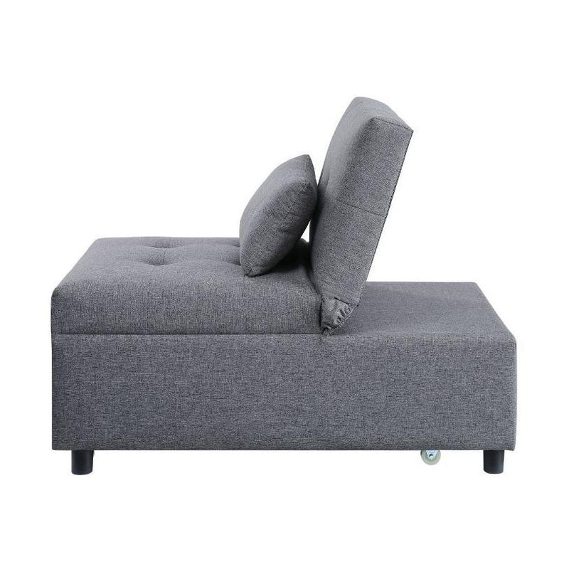 Acme Furniture Hidalgo Fabric Sleeper Chair 58247 IMAGE 3