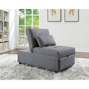 Acme Furniture Hidalgo 58247 Futon - Grey IMAGE 6