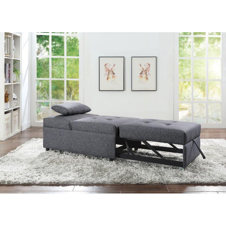 Acme Furniture Hidalgo Fabric Sleeper Chair 58247 IMAGE 7