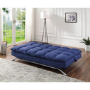 Acme Furniture Petokea 58255 Futon - Blue IMAGE 7