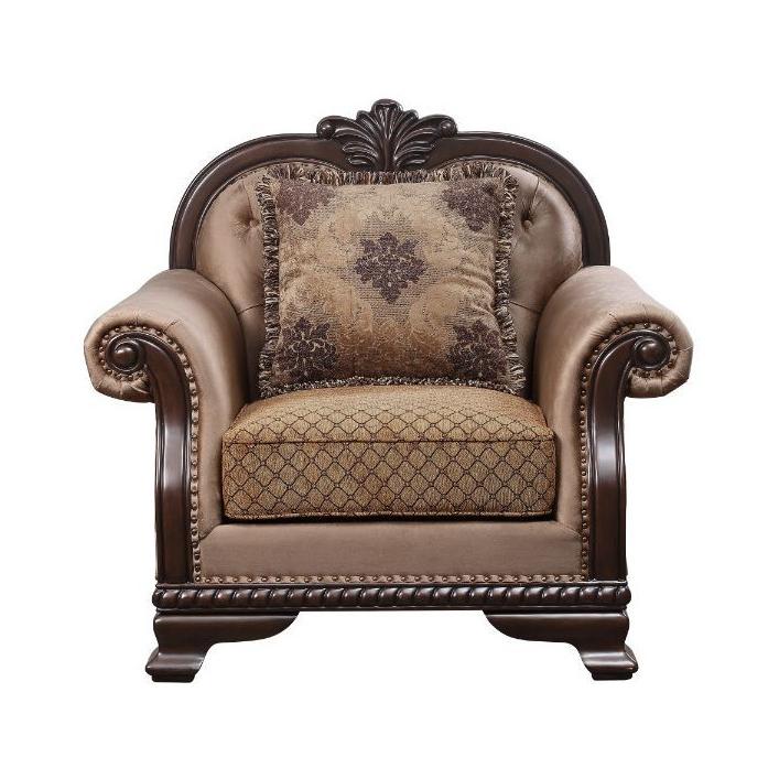 Acme Furniture Chateau De Ville Stationary Fabric Chair 58267 IMAGE 1