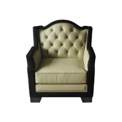 Acme Furniture House Beatrice Stationary Polyurethane Chair 58812 IMAGE 2