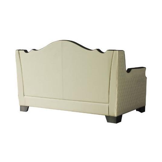 Acme Furniture House Beatrice Stationary Polyurethane Loveseat 58811 IMAGE 4