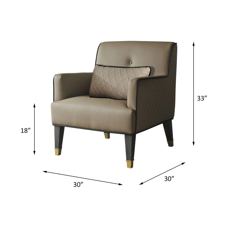 Acme Furniture House Beatrice 58818 Accent Chair with Pillow IMAGE 19
