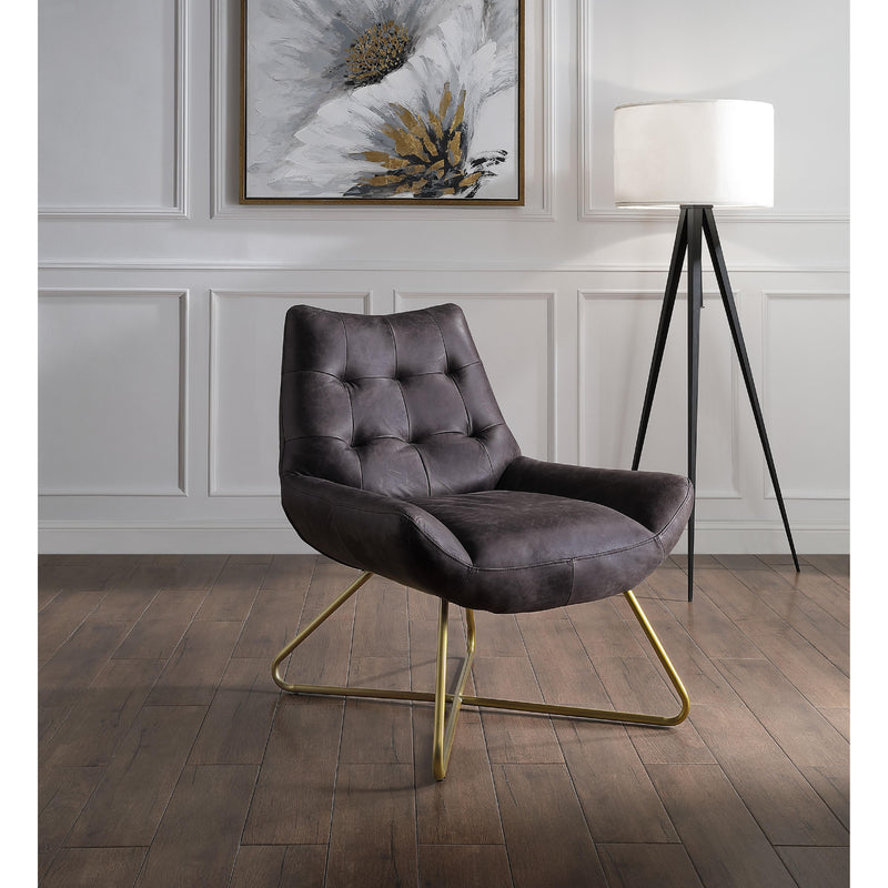 Acme Furniture Dhalsim 59666 Accent Chair - Ebony IMAGE 6