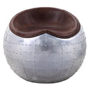 Acme Furniture Brancaster 59836 Ottoman - Retro Brown IMAGE 3