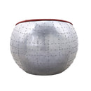 Acme Furniture Brancaster 59838 Ottoman - Antique Red IMAGE 4