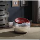 Acme Furniture Brancaster 59838 Ottoman - Antique Red IMAGE 6