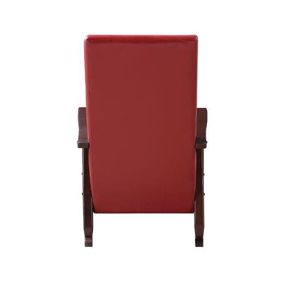 Acme Furniture Raina 59931 Rocking Chair - Red IMAGE 2