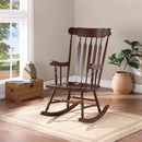 Acme Furniture Raina 59934 Rocking Chair - Cappuccino IMAGE 5